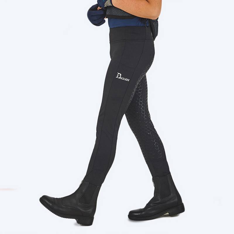 Spring and summer high bombs and air -breathable pants children's silicone equestrian horse pants new women's clothing knight equipment riding pants