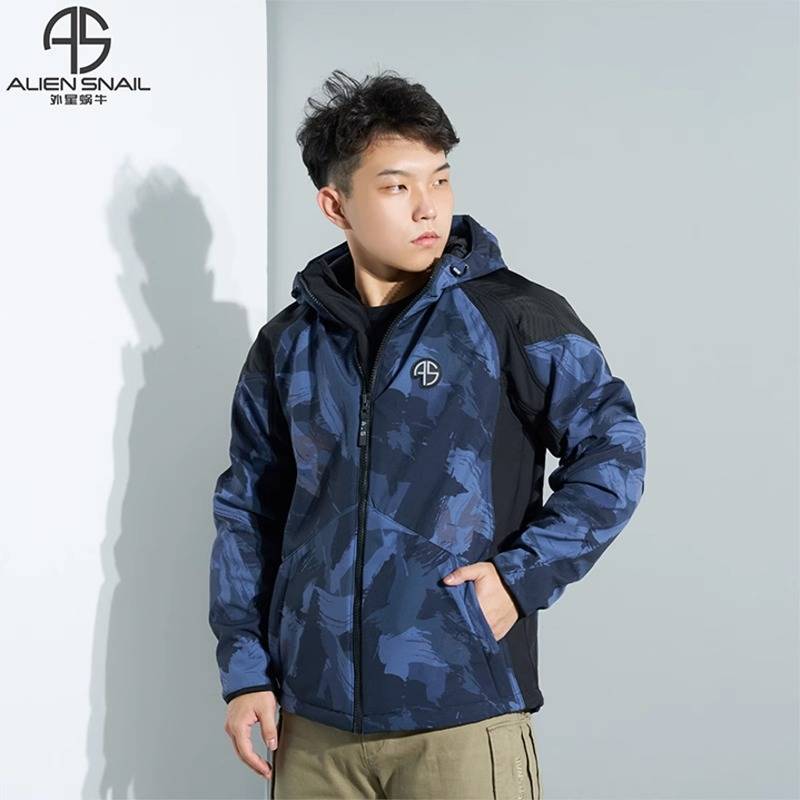 Alien snail winter motorcycle cycling clothes such as shadow ride pants, royal wind defense, rain, rain, warm -keeping motorcycle service man