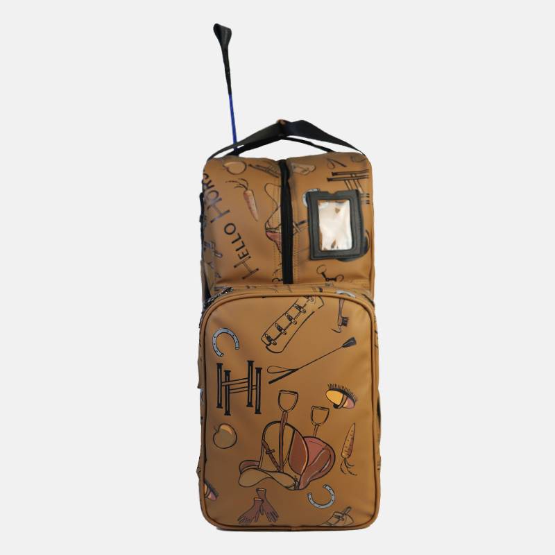 Hello Horse Equestrian Equipment Bag Knight Bag Equestrian Backpack Large Dirty Dirty Separation Children's Shoulder Bag