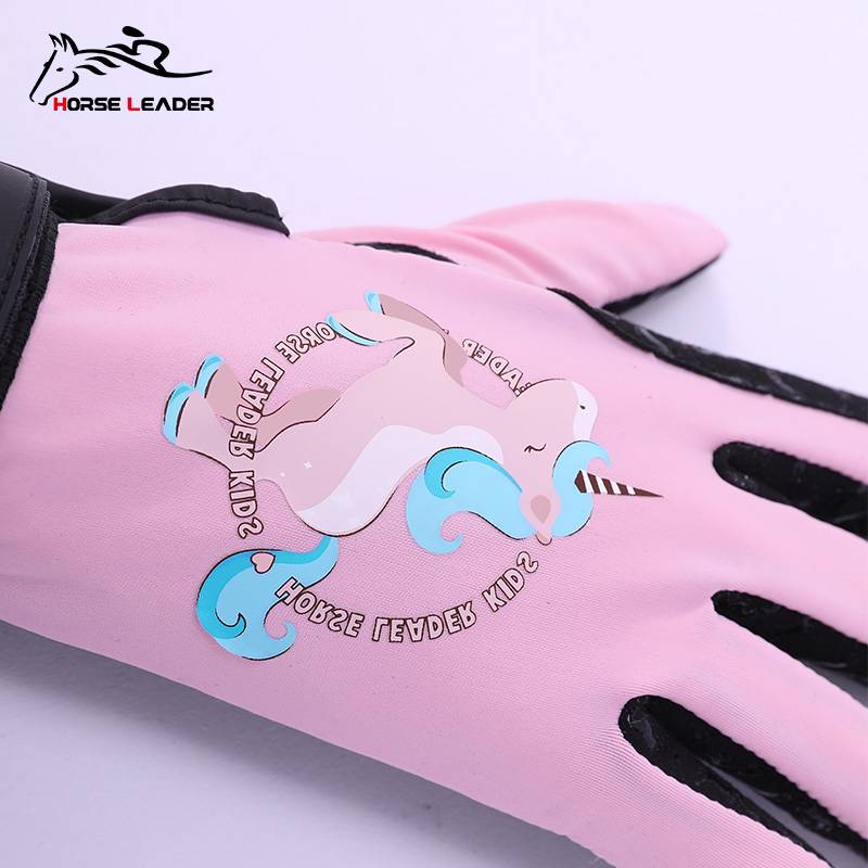 HorseLeader Four Seasons Children's Equestrian Gloves Ride -up -resistant and breathable glove Knight Equipment Gloves