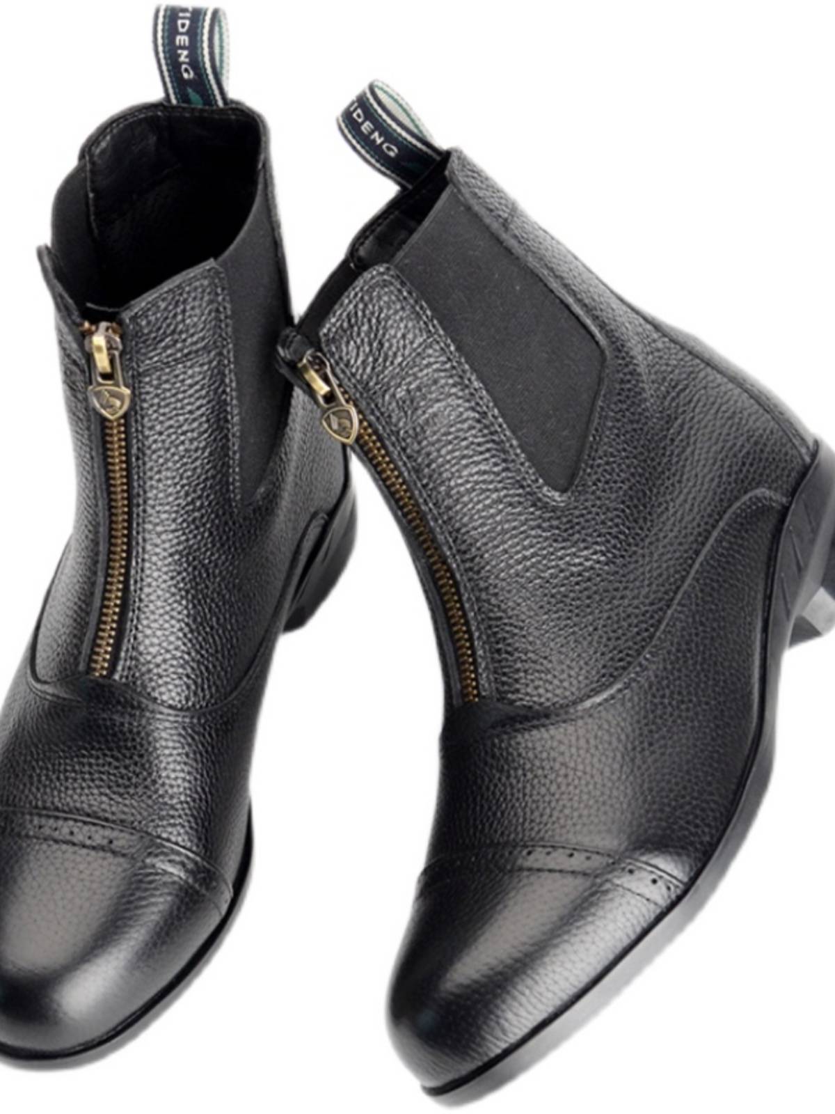 Horse boot knights with short-skin-sews on the bottom of the head oxen