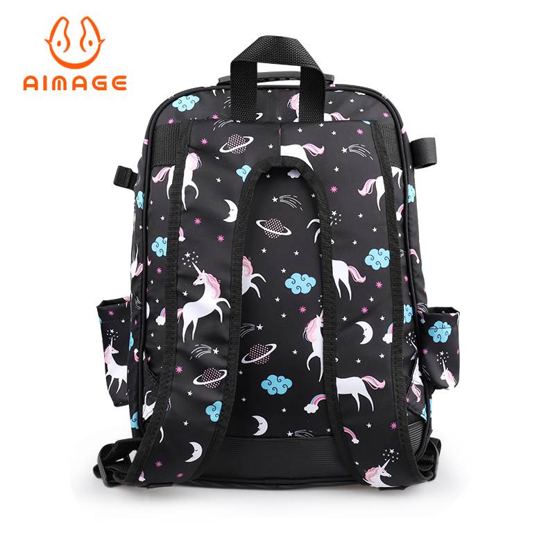 Yuema Hui large -capacity children's equestrian equipment bag waterproof and wear -resistant knight backpack backpack backpack horse boots bag equivalent bag