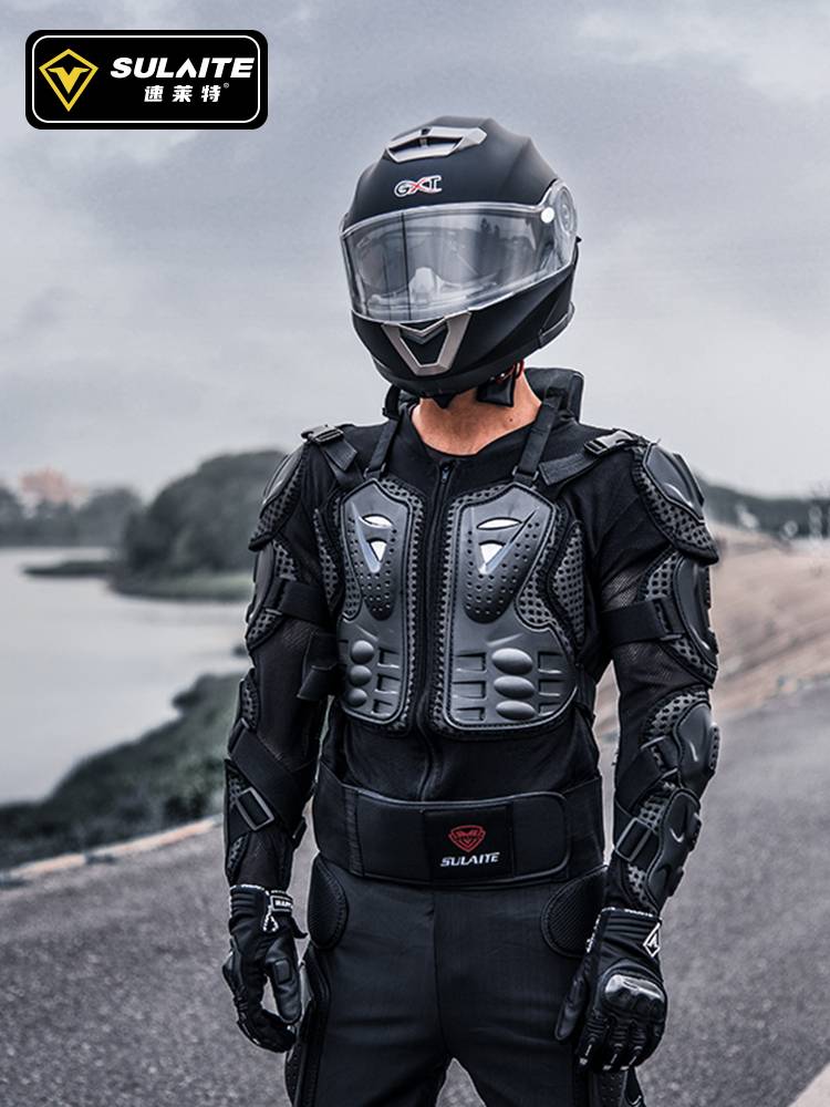 Zelett armor-protected motorcycles riding a fall-suit man's body-protected car armored gear for the summer