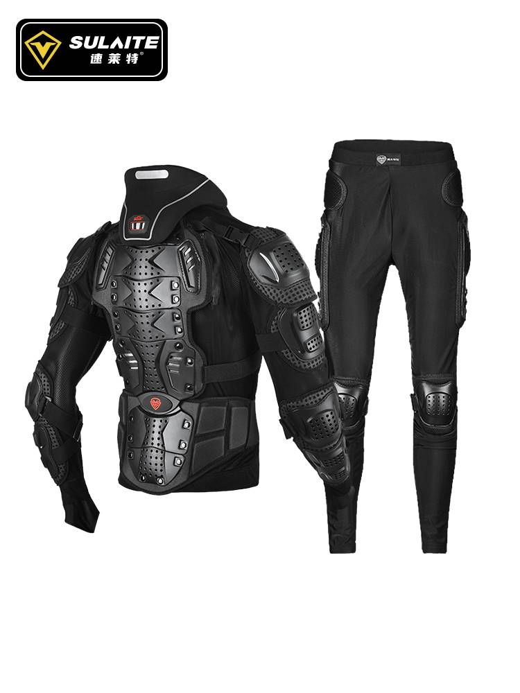 Zelett armor-protected motorcycles riding a fall-suit man's body-protected car armored gear for the summer