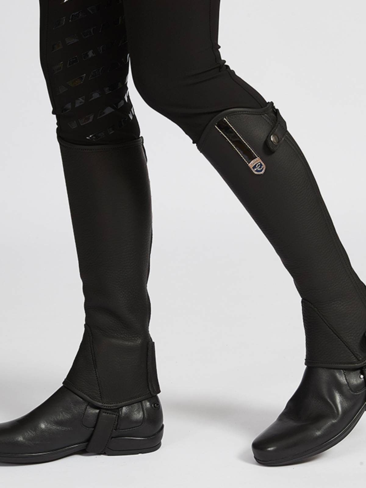 EPONA male girl equestrian legs cowhide legged leg protection adult leg protection rider equipment