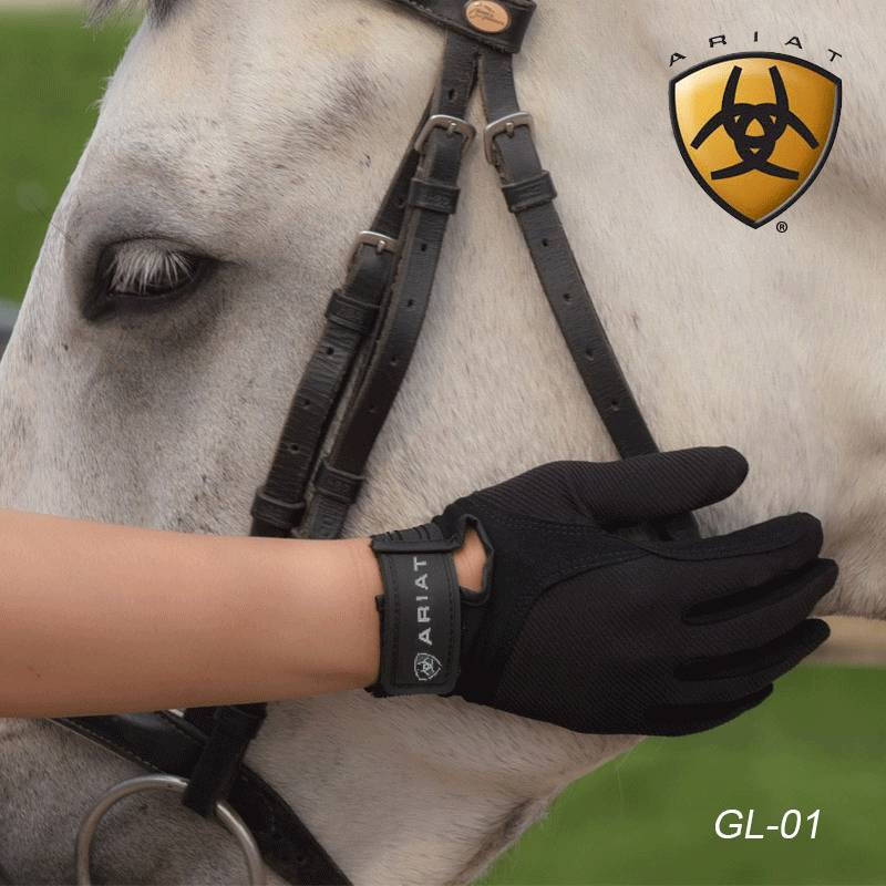 American Ariat Equestrian horse riding anti -sliding glove gloves Knight equipment supplies
