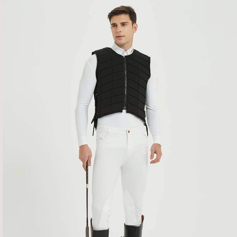 Knights, horsebacks, boys and girls' armor-protector suits, horseback vests