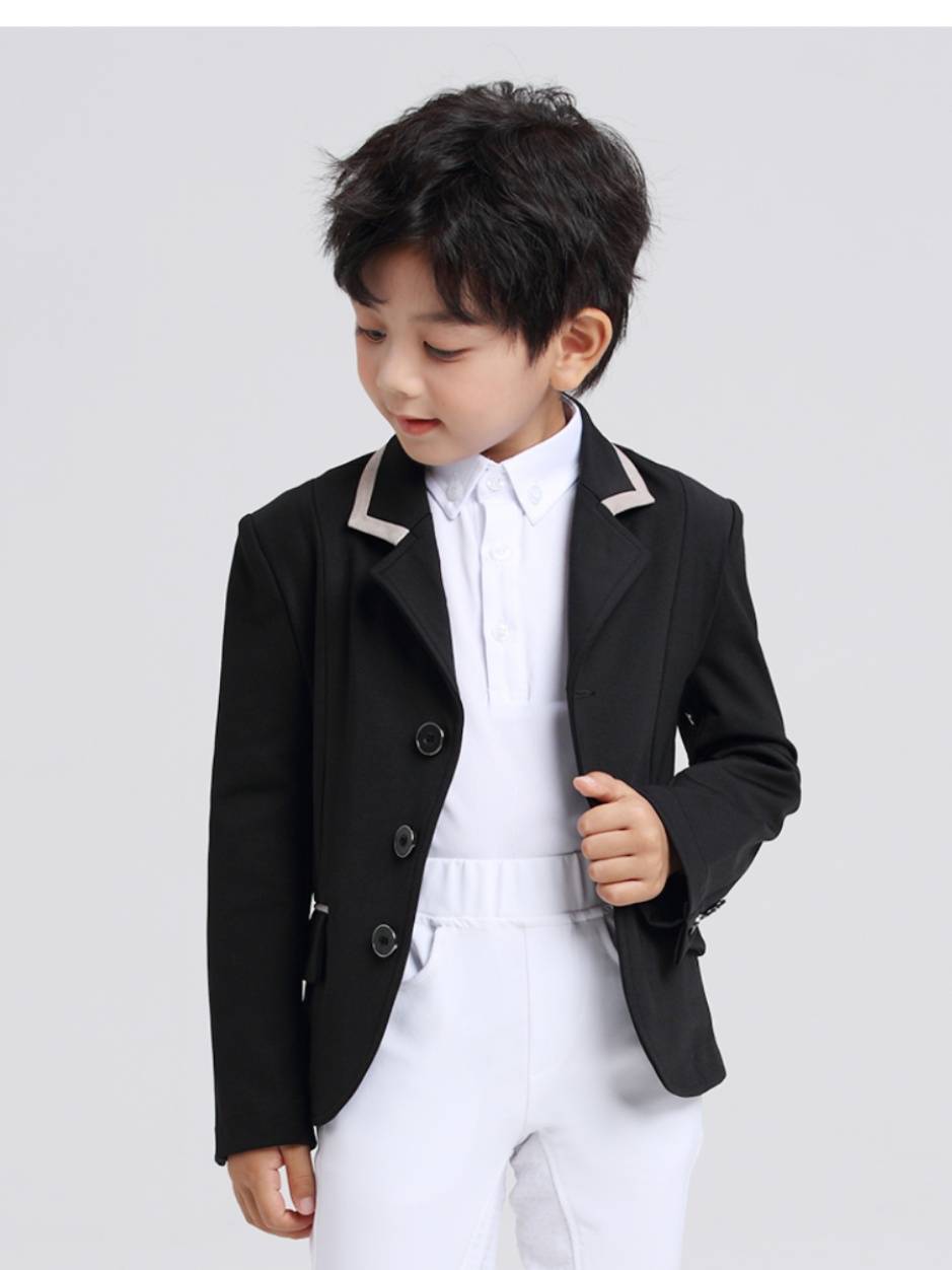 Children's Equestrian Cavaliers Clothing Suit Pacord Equestrian Character Knight Jacket Men's Women and Women's P equistic suits
