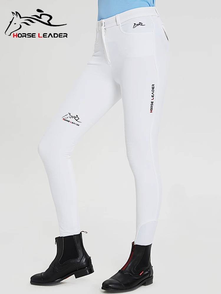 HorseLeader Equestrian Equipment Equestrian Horse Pants Female Summer Ultra -thin Silicone Anti -Sluting Knight Horse Pants