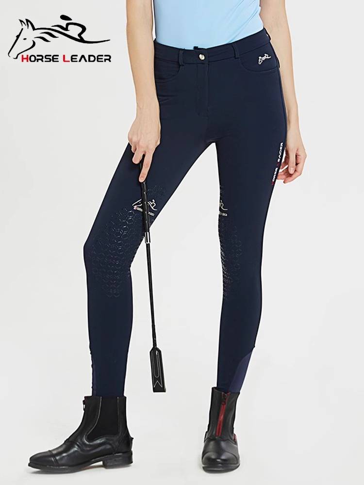 HorseLeader Equestrian Equipment Equestrian Horse Pants Female Summer Ultra -thin Silicone Anti -Sluting Knight Horse Pants