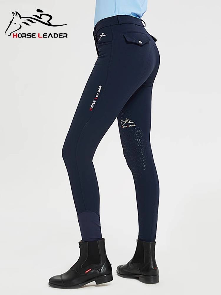 HorseLeader Equestrian Equipment Equestrian Horse Pants Female Summer Ultra -thin Silicone Anti -Sluting Knight Horse Pants