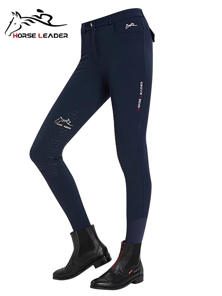 HorseLeader Equestrian Equipment Equestrian Horse Pants Female Summer Ultra -thin Silicone Anti -Sluting Knight Horse Pants