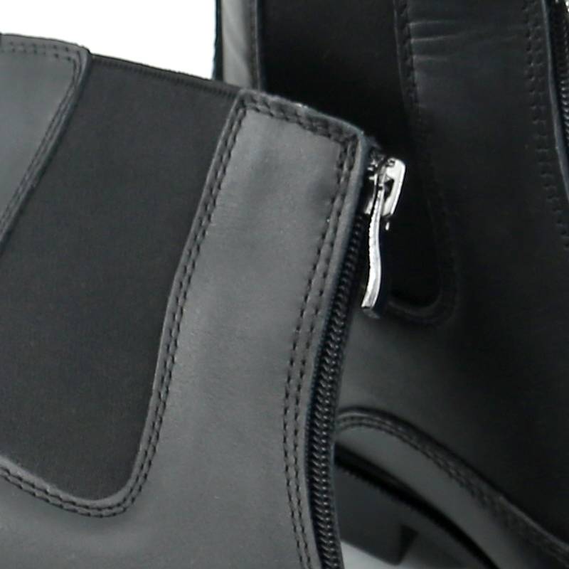Professional equestrian boots Knights Equipped with short boots training children's cycling competition anti -sliding header cowhide riding boots