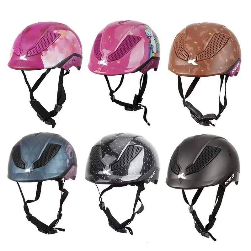 Germany imported Ked children's equestrian helmet men's equivalent equipment riding hat super light riding helmet hood