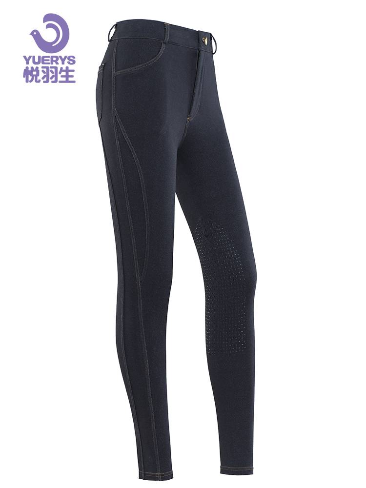 Yue Yusheng Equestrian Horse Pants Adult Four Seasons Cowboy Riding Pants Women's Equipment Male Training Equestrian Equipment