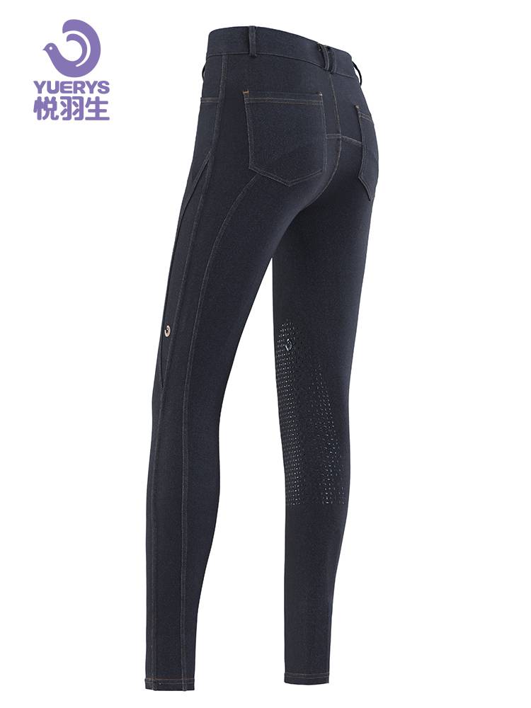 Yue Yusheng Equestrian Horse Pants Adult Four Seasons Cowboy Riding Pants Women's Equipment Male Training Equestrian Equipment