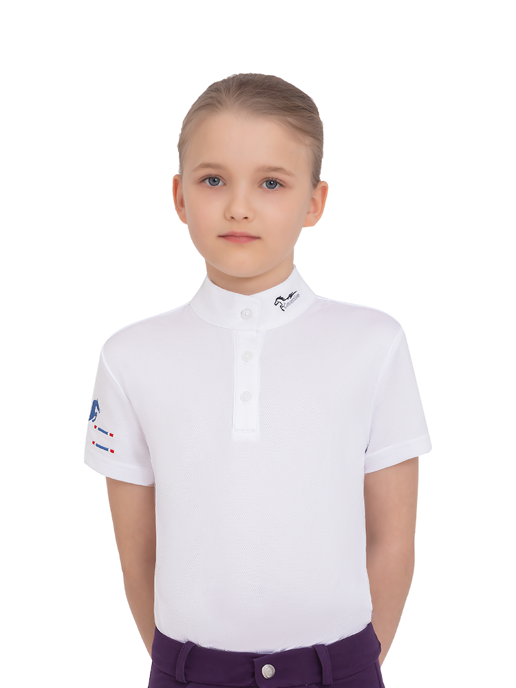 Cavassion Summer Children's Equestrian T -shirt Men and Women Cavaliers Equipment Rock Horse 8102067