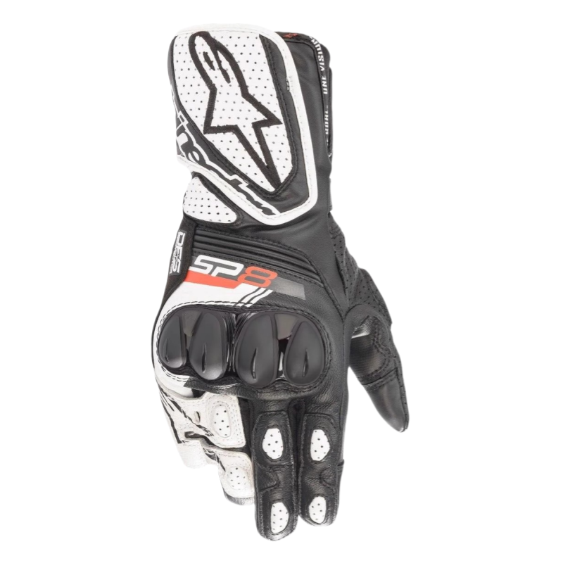 A -star gloves motorcycle racing gloves, motorcycle leather touch screen ride anti -fall protection mesh