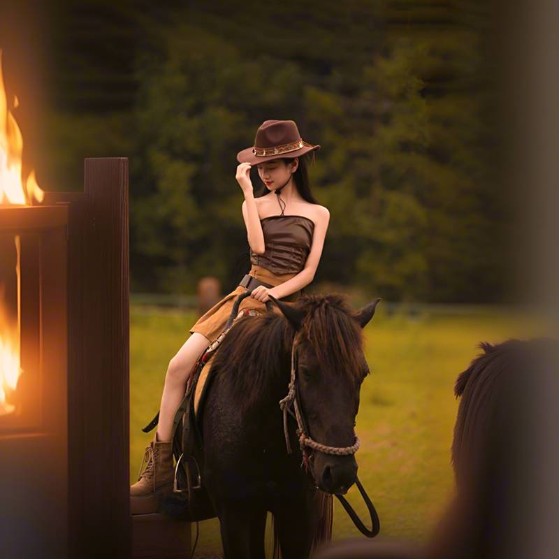 The western cowboy hats, spring and winter