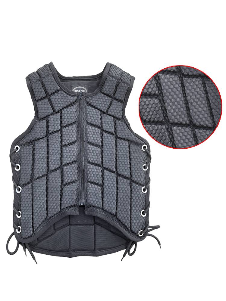 Century Jiuduima Armor Armor Honeycomb Waist Horse Poor vest children's armor vest men and women riding knights for protection