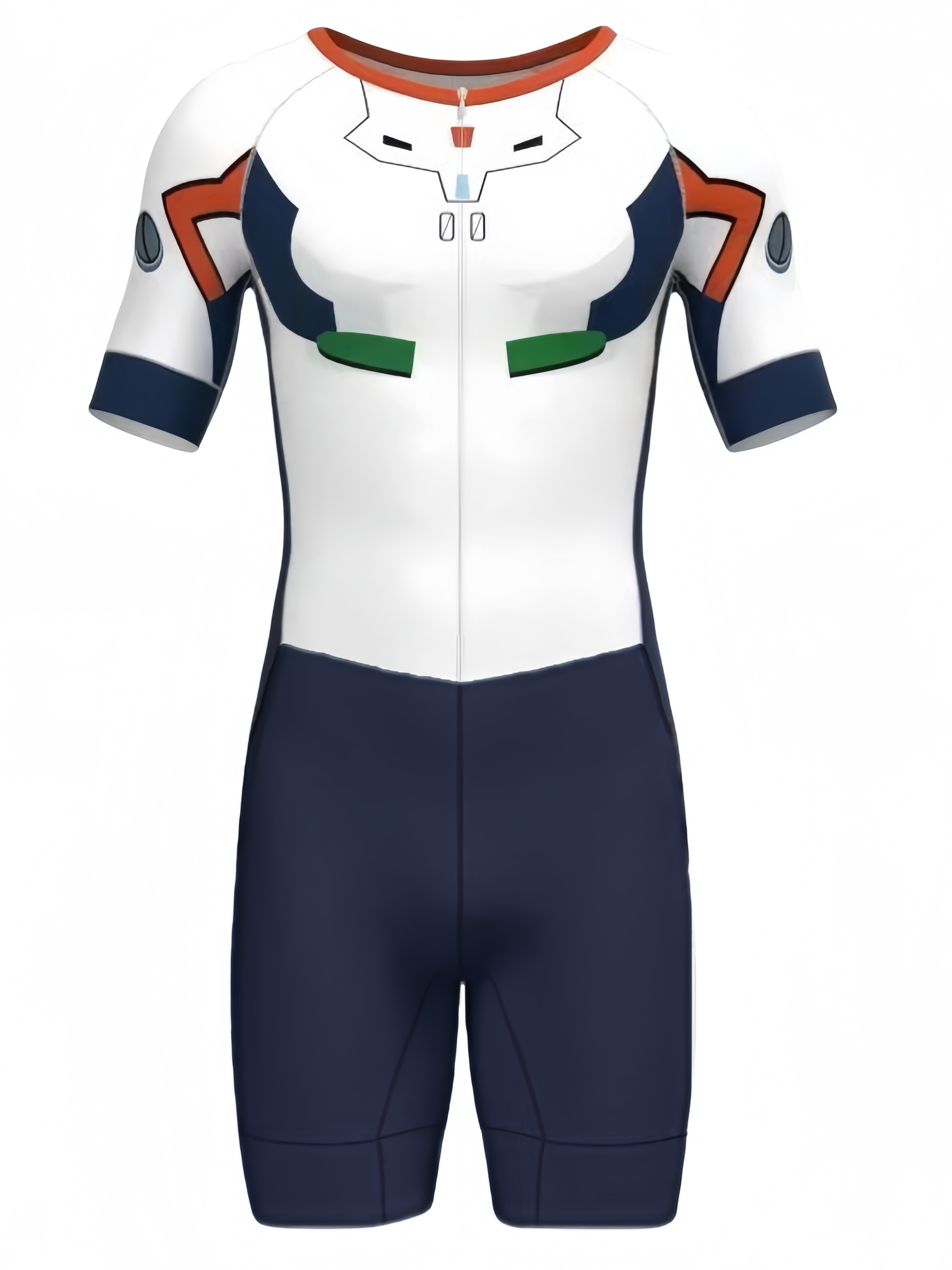 Professional Iron Three Eva New World Evangelion COSPLAY short -sleeved fast -drying men and women couples connective clothes