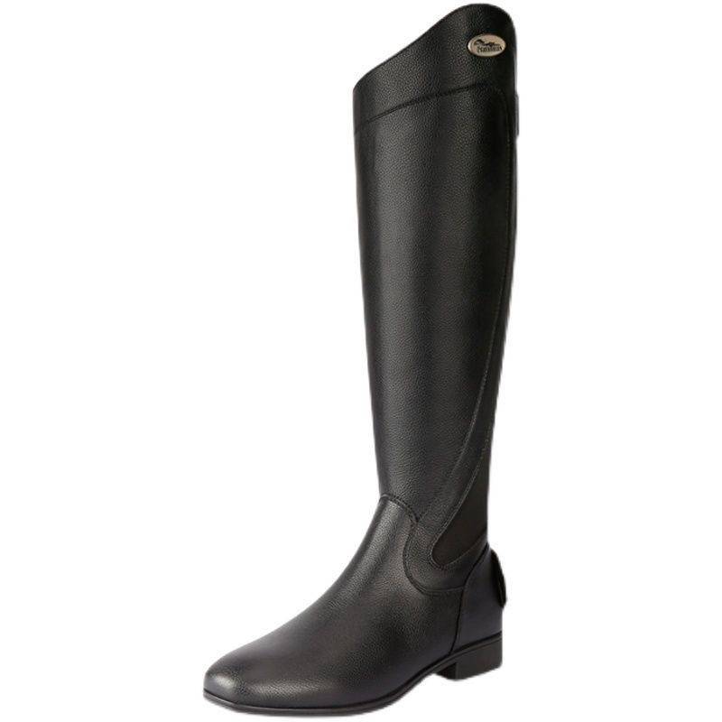 Cowhide equestrian boots, equestrian equestrian equestrian equestrian equestrian equipment high knight boots, knight equipment equestrian equipment