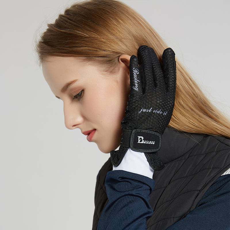 Spring and Autumn Equestrian glove riding gloves Knight Equipment equipment wear -resistant, anti -slip and breathable men and girls