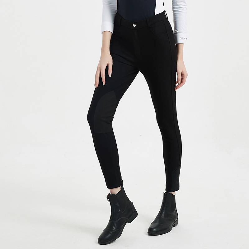 A white race of horse-pants with whites to train men and women with half-wit-re-resistant knight pants