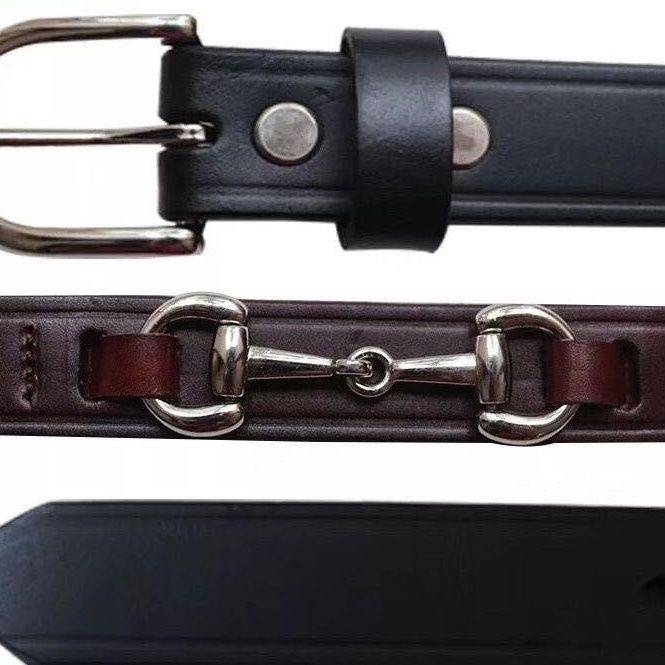 British equestrian waistband, iron element riding special belt leather equestrian equestrian products, knights equipped with men and women