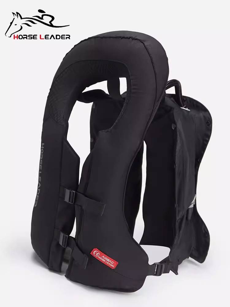 Children's equestrian inflatable armor ride on horse armor to protect vest pre -charging equestrian rider equipment suits