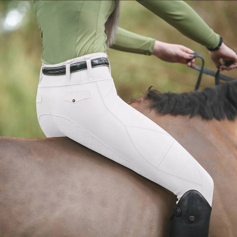 Italian imported thin hello horse equestrian pants female knight silicon glue horse pants spring and summer equestrian equipment