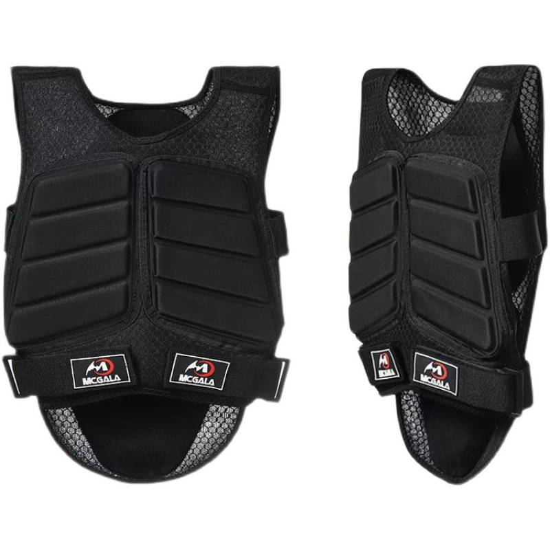 Children's balanced vehicle lightweight armor roller skating breathable riding chest ski -skiing track anti -crane vest vest protective armor protective armor