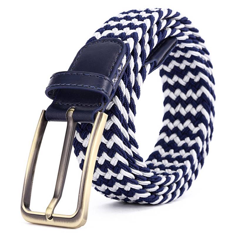 Blue and white