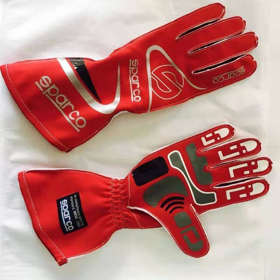 Sparco Racing Gloves Kart Gloves Flower Motorcycles Drifting Car Racing Gloves Fire Flanted Anti -Slip