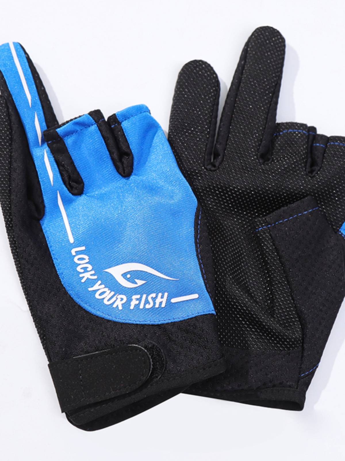 Fisherman Ryojin Summer Summer Sunshine Delog Fishing Gloves Anti -UVs Aiju Fishing Outdoor Outdoor