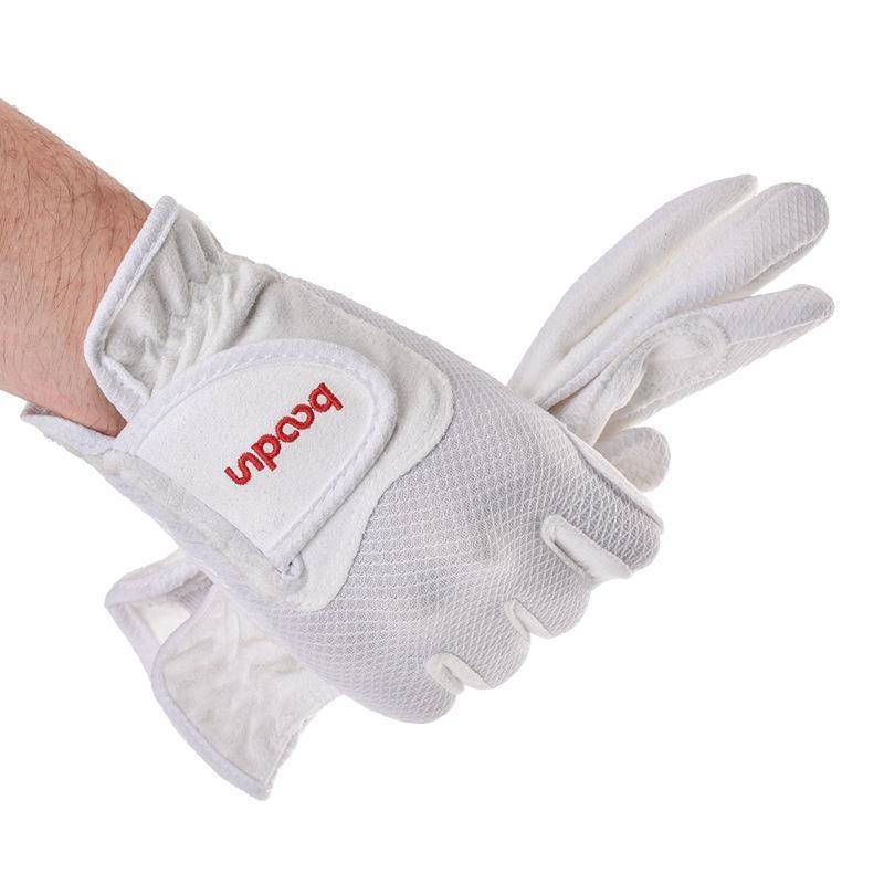 Guansheng 1727 new equestrian glove men's and women's non -slip and wear -resistant full finger race glove golf gloves