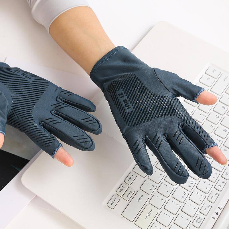 Silicone Equestrian gloves, non -slip, wear, wear resistance, comfortable and breathable four seasons riding glove men's horse riding female riding equipment