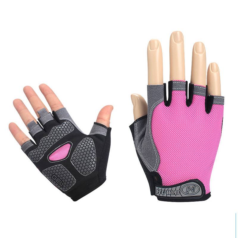 Fitness gloves semi -refers to men and women's summer thin air breathable equipment training sports riding anti -cocoon anti -slip outdoor fishing