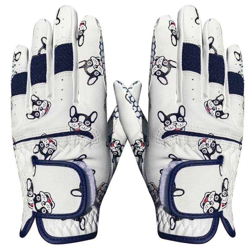 Children's golf gloves, non -slip, wear -resistant, play boys and girls, Korean left and right hands riding equestrian Golf