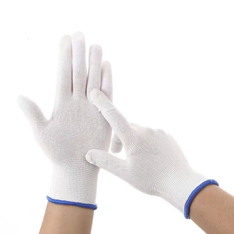 White full finger
