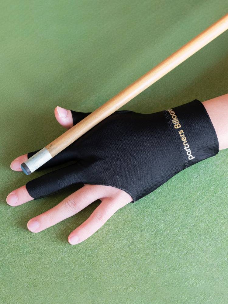 Professional billiard gloves show finger three -fingling billiard hall for men and women with black billiards high bomb gloves