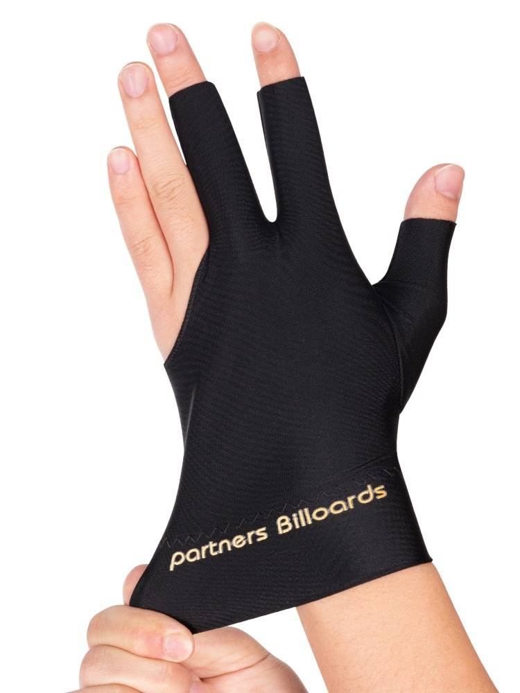 Professional billiard gloves show finger three -fingling billiard hall for men and women with black billiards high bomb gloves