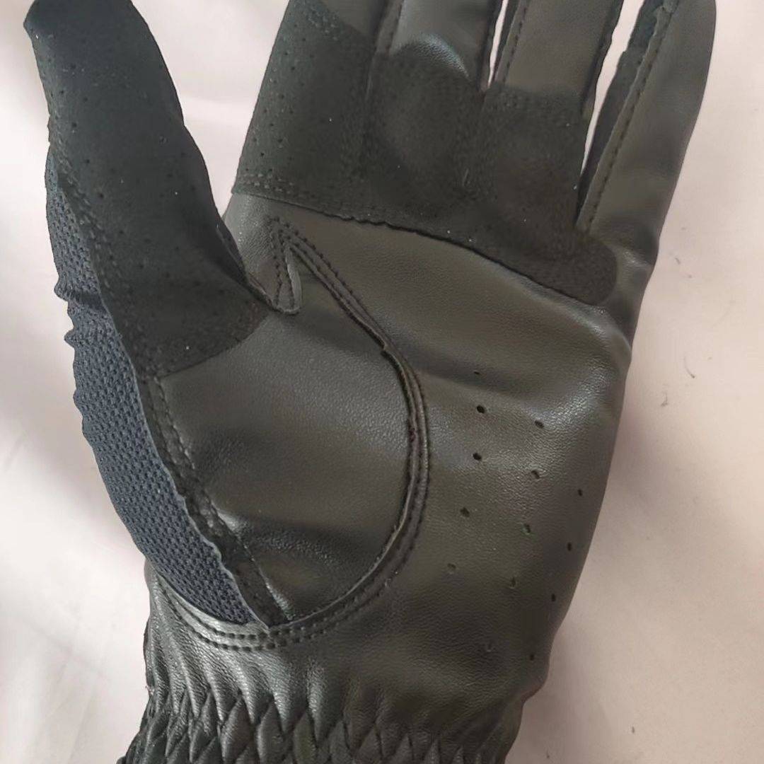 PU Equestrian gloves summer network eye fabric anti -slip anti -wear adult men and women four seasons breathable anti -slip resistance