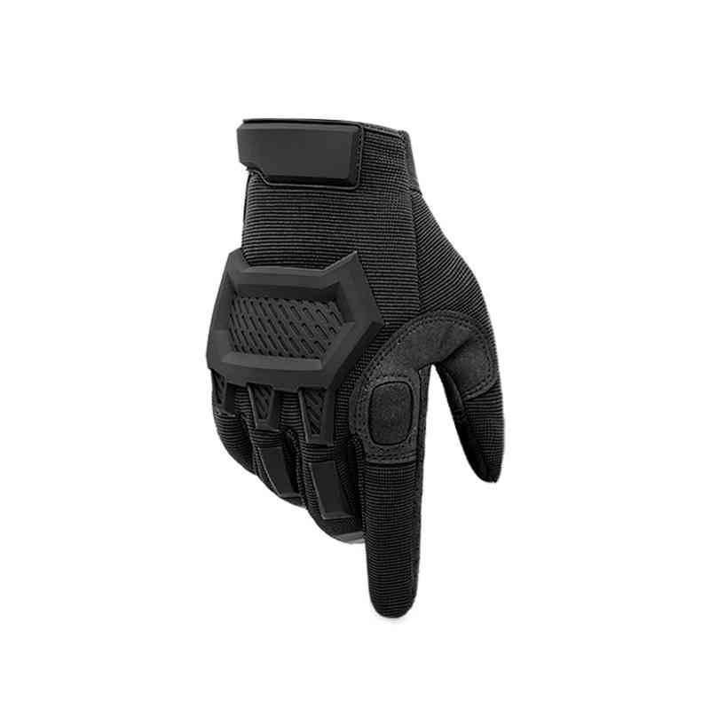 Amazon Rubber Full Finger Sports Gloved Outdoor Mountaineering Protective Motorcycle Gloves Touch Screen Tactical Gloves