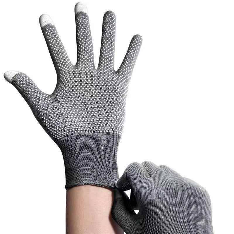 Playing badminton tennis gloves men's sports anti -skids, abrasion -resistant high elastic riding bicycles thin and cocoon