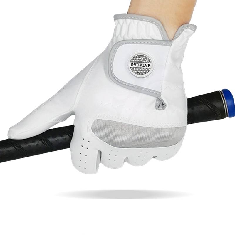 Genuine gvovlvf golf glove men's wear -resistant and breathable left hand super slim cloth material with Mark gloves