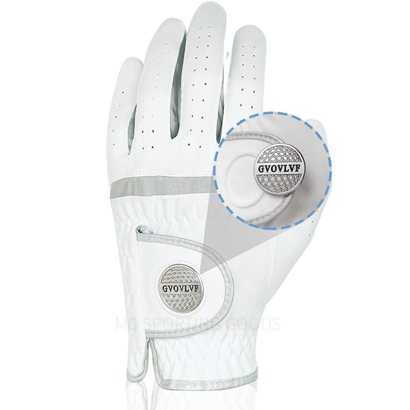 Genuine gvovlvf golf glove men's wear -resistant and breathable left hand super slim cloth material with Mark gloves