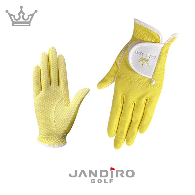 The new summer men's women's two -handed golf glove net cloth material is breathable and fast dry hand, palm, anti -slip resistance