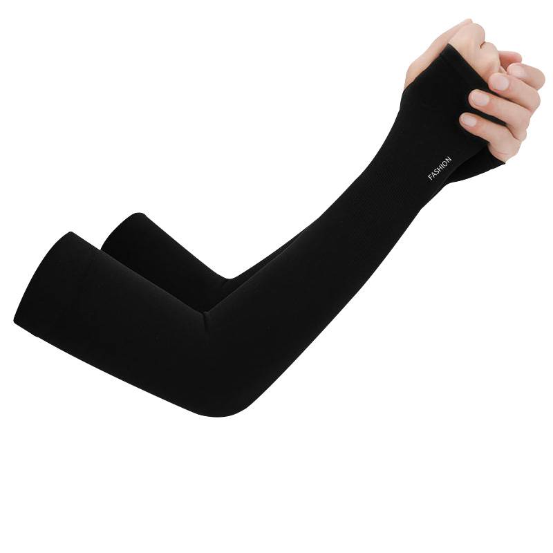 The sun-proof ice-shield cuffs, the tan-free man's tweezing, driving around the UV-resistant ice-shield outside the elbow arm in the summer