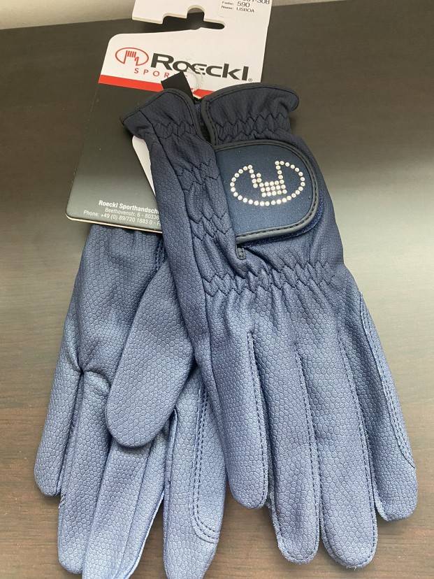 ROECKL Equestrian glove Equestrian Schwaroski contact customer service remote size and color